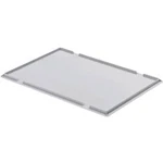 Dosedací víko pro nádoba 600 x 400 mm Alutec 05090, (d x š) 400 mm x 600 mm, šedá