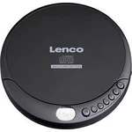 Přenosný CD přehrávač Discman Lenco CD-200, CD, CD-RW, MP3, s USB nabíječkou, černá
