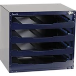Zásuvková skříň raaco, SafeBox 55, 139328, přihrádek: 4, 451 x 403 x 330, modrá