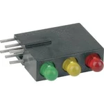 LED modul Mentor 1881.8720 (š x v x h) 5.08 x 15.24 x 12.5 mm, červená, žlutá, zelená