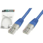 Síťový kabel RJ45 Digitus DK-1512-020/B, CAT 5e, U/UTP, 2.00 m, modrá