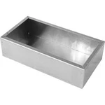 Spodní část skříně Hammond Electronics 1444-95525, 241 mm, hliník, přírodní, 1 ks