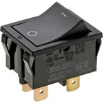 Kolébkový spínač s aretací Panasonic AJ8W201BF, 250 V/AC, 16 A, 2x vyp/zap, N/A, 1 ks