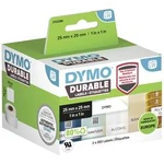 DYMO etikety v roli 25 x 25 mm polypropylenová fólie bílá 1700 ks permanentní 2112286 univerzální etikety, Adresní nálepky