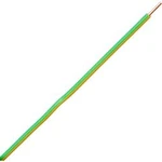 Lanko/ licna Kopp H07V-U, 1 x 1.50 mm², vnější Ø 2.70 mm, zelená, žlutá, 25 m
