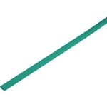 Smršťovací bužírka bez lepidla TRU COMPONENTS 1225414 2:1, -55 - +125 °C, 2.50 mm, zelená, metrové zboží