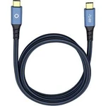 USB 3.0 kabel Oehlbach USB Plus CC 9351, 1.00 m, modrá