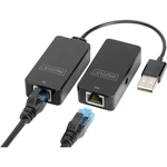 Digitus USB 2.0, počítač, myš, sieťový, notebook, klávesnica / myš adaptér [1x USB 2.0 zásuvka A, USB 2.0 zástrčka A - 2