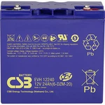 CSB Battery EVH 12240 EVH12240 olovený akumulátor 12 V 24 Ah olovený so skleneným rúnom (š x v x h) 181 x 170 x 170 mm s