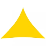 Plachta proti slunci oxfordská látka trojúhelník 3,6 x 3,6 x 3,6 m Dekorhome Žlutá,Plachta proti slunci oxfordská látka trojúhelník 3,6 x 3,6 x 3,6 m 
