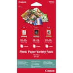 Canon Photo Paper Variety Pack VP-101, foto papír, lesklý, bílý, 10x15cm, 4x6", 20 ks, 0775B078, inkoustový,5x PP201, 5x SG201, 10