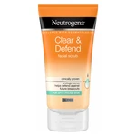 NEUTROGENA   Clear & Defend  Vyhlazující peeling 150 ml