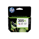 Cartridge HP 305XL, 200 stran, CMY (3YM63AE) atramentová kazeta • pre tlačiarne HP • farby CMY • na 200 strán tlače • objem 4 ml