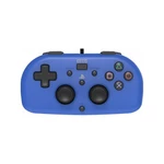 Gamepad HORI HoriPad Mini pro PS4 (ACP431122) modrý gampepad • licencovaný produkt • kompaktné rozmery • Plug & Play • 3 m kábel • o 40 % menší ako DU