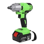 388VF Brushless Electric Torque Wrench Cordless Power Wrench Drill For 18V Makita Battery