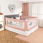 Bed Rails for Toddlers, New Upgraded Extra Long Bed Guardrail for Kids Great Fit for Twin, Double, Full-Size Queen & Kin