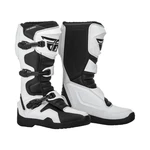 Motokrosové boty Fly Racing New Maverik Black White  černá/bílá  42