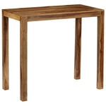 Bar table 118x60x107 cm solid sheesham wood
