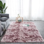 Bakeey Silk Wool Tie-dye Carpet Living Room Study Bedside Bedroom Carpet