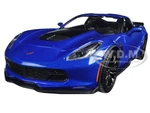 2015 Chevrolet Corvette Stingray C7 Z06 Blue Metallic 1/24 Diecast Model Car by Maisto