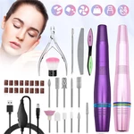 Portable Electric Nail Drill USB Charging Electric Nail File Finger Toe Nail Care Manicure Pedicure Kit