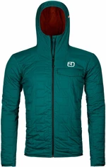 Ortovox Swisswool Piz Badus Jacket M Pacific Green S Jachetă