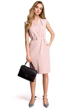 Stylove Woman's Dress S102 Powder