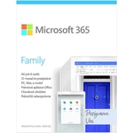 Software Microsoft 365 Family SK (6GQ-01165) Microsoft 365 pro rodiny
Office 365 pro domácnosti je nyní Microsoft 365 pro rodiny. Nový název, více výh