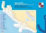 HHI Male Karte Jadransko More/Small Craft Folio Adriatic Sea Eastern Coast 2022 Libro Náutico Piloto, Carta Náutica