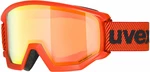 UVEX Athletic FM Fierce Red Mat/Mirror Orange Gafas de esquí