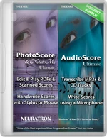 Neuratron PhotoScore/ AudioScore/ NotateMe Software de puntuación (Producto digital)