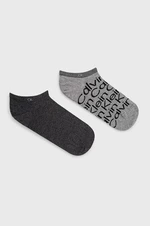 Ponožky Calvin Klein pánske, šedá farba, 701218714