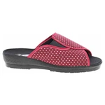 Dámske domáce papuče Rogallo 7101-019 bordo 41