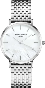 Rosefield The Upper East Side White Pearl Silver