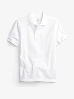 GAP Uni Polo triko dětské Bílá