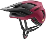 UVEX Renegade Mips Ruby Red/Black Matt 57-61 Casco de bicicleta