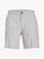 Men's Creamy Linen Trim Shorts Jack & Jones Ace - Men's