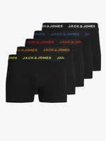 Jack & Jones Black Friday Boxerky 5 ks Černá