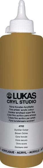Lukas Cryl Studio Akril festék 500 ml Brown Ochre