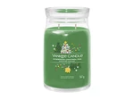 Yankee Candle Aromatická svíčka Signature sklo velké Shimmering Christmas Tree 567 g