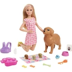 Barbie Bábika 30 cm a novonarodené šteniatka