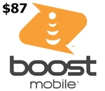 Boost Mobile $87 Mobile Top-up US
