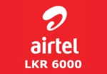 Airtel 6000 LKR Mobile Top-up LK