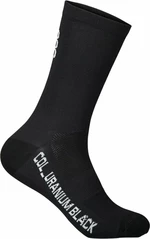POC Vivify Sock Long Uranium Black S Kerékpáros zoknik