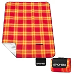 Spokey PICNIC SUNSET Picnic blanket with strap, 180x210 cm
