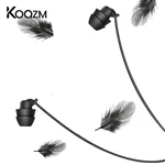1Pcs Anti-noise Sleep Headphones With Microphone Anti-fold Button Control Headsets Earphone Household Single Type-C White