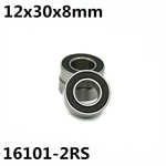 1Pcs 16101-2RS 12x30x8 mm Motor bearing Deep groove ball bearings 16101RS