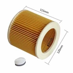 For Karcher A2004 A2054 A2204 A2656 WD2.250 WD3.200 WD3 Wet Dry Hepa Filter Vacuum Cleaner Replace Parts