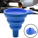Foldable Funnel Silicone Household Liquid Dispensing Kitchen Tools Universal Auto Engine Oil Petrol Change Funnel