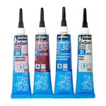 20ml Pebeo Setacolor 3D Fabric Paint Waterproof Outliner Tubes Glitter Brod'Line Glossy for Cloth Shoes DIY Art LINE4